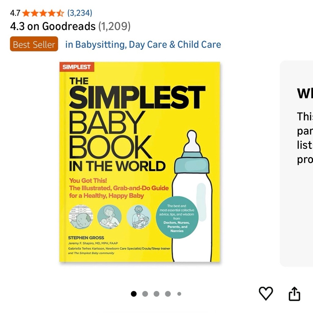 The Simplest Baby Book in the World